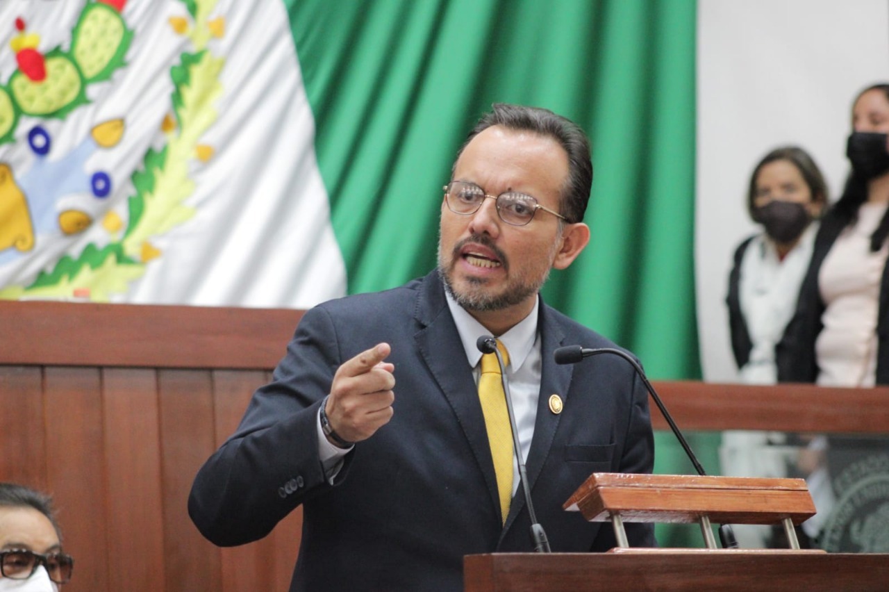 Cambrón Soria dice al Secretario de Gobernación que su voto será 'No a la militarización del país'